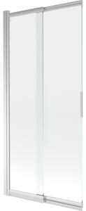 Mexen Fox paravan de cadă cu 2 panouri culisante 85 x 150 cm, transparent, crom - 891-085-002-01-00