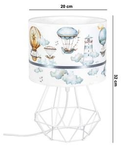 Lampă pentru copii PIKKI 1xE27/60W/230V albastră
