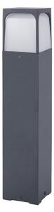 Forlight Veta bornă luminoasă, înălțime 80 cm, negru, aluminiu, Negru, Aluminiu, Modern