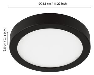 Eglo 98847 - Corp de iluminat LED dimmabil pentru baie FUEVA-Z LED/19,5W/230V IP44