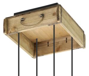 Lustră pe cablu WOOTTON 4xE27/40W/230V Eglo 43591