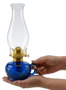 Brilagi - Lampă cu petrol MERLIN albastră