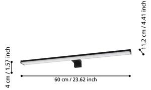 Aplică LED pentru oglindă de baie Eglo 99731 PANDELLA LED/11W/230V IP44