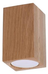 Spot KEKE 1xGU10/40W/230V 10 cm stejar Sollux SL.1040