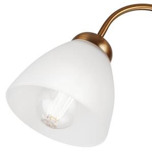 Lustră aplicată MIRANDA 3xE27/60W/230V aurie