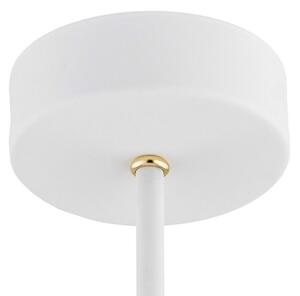 Lustră pe tijă CHARLOTTE 5xE27/15W/230V albă/aurie Argon 2117