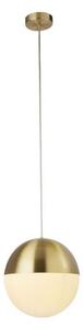 Lustră pe cablu ENDOR 1xE27/40W/230V alamă Searchlight 24181SB