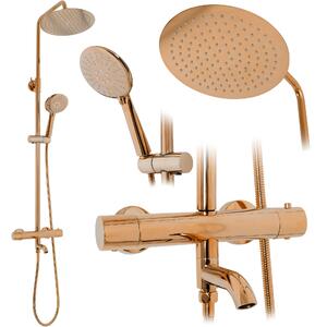 Coloana de dus cu termostat REA Lungo Copper