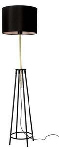 Lampadar TEGOLA 1xE27/60W/230V negru/auriu