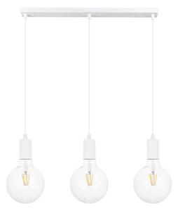 Lustră pe cablu MIROS 3xE27/60W/230V albă