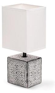 Lampă de masă 1xE14/40W/230V gri/albă Aigostar
