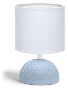 Lampă de masă 1xE14/40W/230V albastră/albă Aigostar