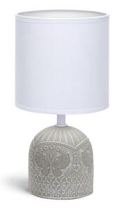 Lampă de masă 1xE14/40W/230V bej/albă Aigostar