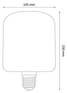 Bec LED DECO VINTAGE E27/4W/230V 1800K