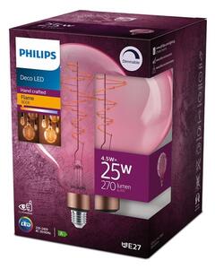 Bec LED dimabil Philips DECO G200 E27/4,5W/230V 1800K