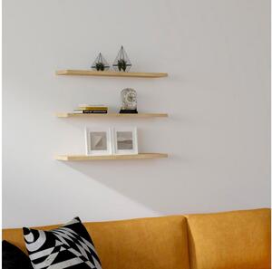 SET 3x raft de perete BOSS bej