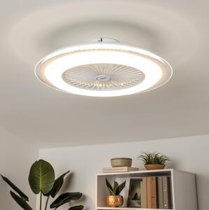 Plafonieră LED dimabilă cu ventilator Brilagi RONDA LED/48W/230V alb + telecomandă