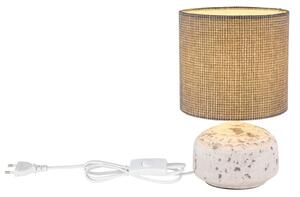 Lampă de masă IGA 1xE14/40W/230V gri/ceramică Globo 21624