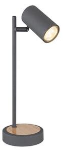 Globo 57910TG - Lampă de birou ROBBY 1xGU10/5W/230V gri/maro