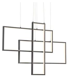 Lustră LED pe cablu dimabilă PLANA LED/60W/230V neagră Redo 01-2315