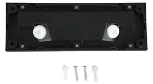 Corp de iluminat LED de exterior pentru scări LED/3W/230V IP65 4000K negru