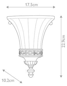 Aplică DRAWING ROOM 1xE14/60W/230V Feiss