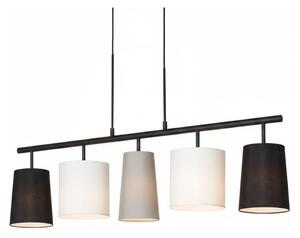 Lustră LED suspendată pe cablu, 5 x E14, 5,5 W, 230 V, 2700 K