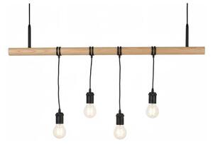 Candelabru LED suspendat pe cablu 4xE27/6,5W/230V 2500K