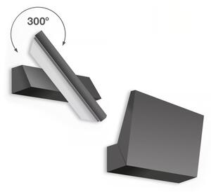 Telefunken - Aplică de perete pentru exterior LED/10W/230V IP44 negru