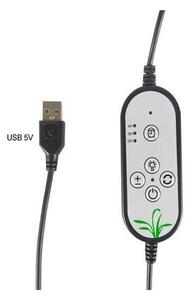 Lampă LED reglabilă cu clemă pentru plante LED/15W/5V