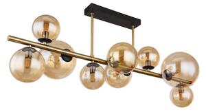 Lustră LED pe tijă RIHA 9xG9/3W/230V alamă Globo 56135-9D