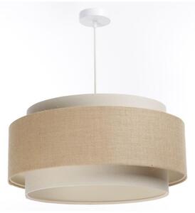 Lustr pe cablu DOBLO 1xE27/60W/230V bej/crem