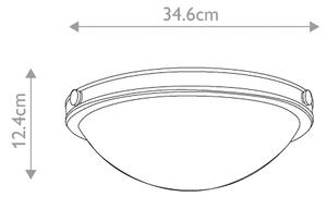 Plafonieră COLLIER 2xE27/40W/230V Hinkley