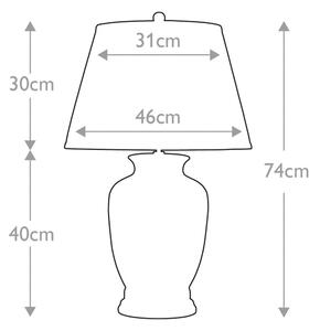 Lampă de masă MORRIS 1xE27/60W/230V Elstead