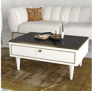 Măsuță de cafea RAVENNA 60x90 cm albă