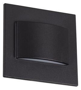 Corp de iluminat LED pentru scări ERINUS LED/1,5W/12V 4000K negru Kanlux 33337