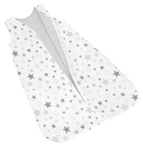 Sac de dormit pentru copii Bellatex Stars gri , 50x 75 cm