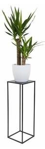 Suport de flori 70x24 cm negru