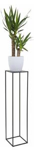 Suport de flori 100x24 cm negru