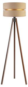 Lampadar Duolla DUO 1xE27/60W/230V d. 44 cm bej/wenge