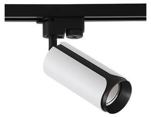 Reflector monofazat de interior, LED GU10, putere maxima 35W, rotatie 320 grade, negru mat si alb