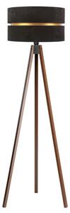 Lampadar Duolla DUO 1xE27/60W/230V d. 44 cm negru/wenge