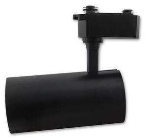 Lampa pentru sina monofazata, LED COB 10W, lumina neutra, 800 lm, IP20, negru mat
