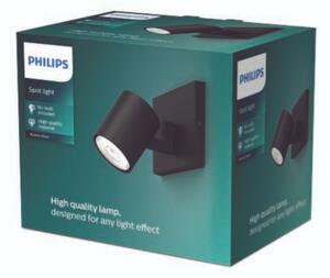 Spot RUNNER 1xGU10/20W/230V negru Philips