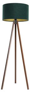 Lampă de podea STANDART 1xE27/60W/230V verde/wenge
