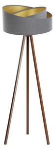 Lampă de podea GALAXY 1xE27/60W/230V gri/wenge
