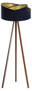 Lampă de podea GALAXY 1xE27/60W/230V albastru/wenge