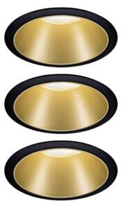 Paulmann 93404 - Set 3x LED 6,5W IP44, luminar baie COLE, dimabil, 230V