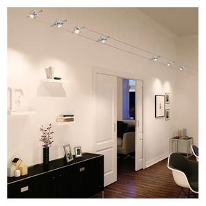 Paulmann 94134 - Set 5x GU5.3/10W, sistem complet pe cablu MAC, 230V, alb