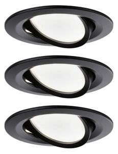 SET 3x corp de iluminat încastrat pentru baie LED/6W IP23 NOVA 230V Paulmann 94471